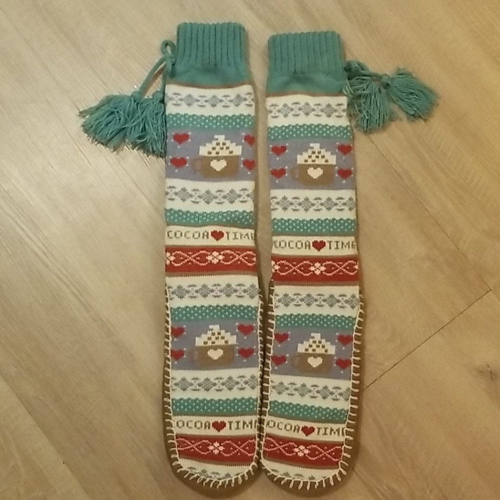 Cocoa Time Slipper Socks